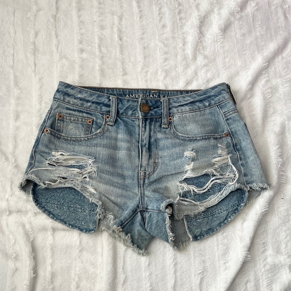 Distressed American Eagle Shorts